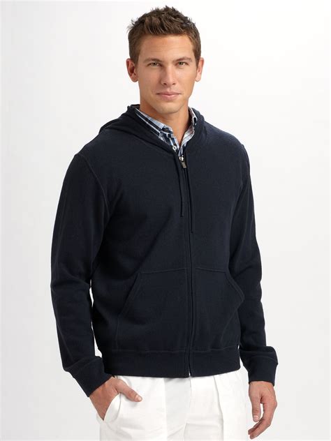 michael kors zip-up hoodie men's|Michael Kors hoodie men's.